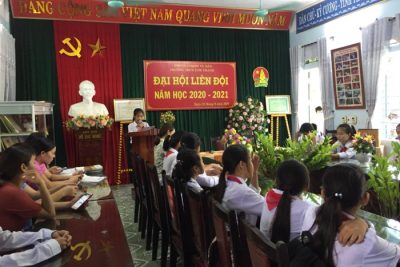 ĐẠI HỘI LIÊN ĐỘI TRƯỜNG THCS TAM THANH NĂM HỌC 2020 – 2021