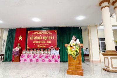 LỄ SƠ KẾT HỌC KÌ 1 NĂM HỌC 2025-2026