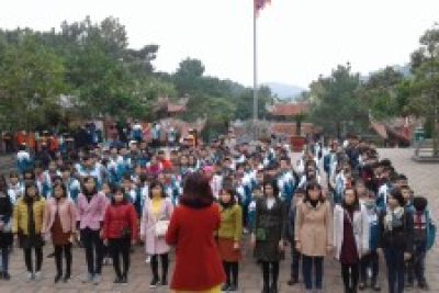 Hành trình đến với Côn Sơn – Kiếp Bạc, một trải nghiệm thật ý nghĩa của thầy và trò trường THCS Tam Thanh